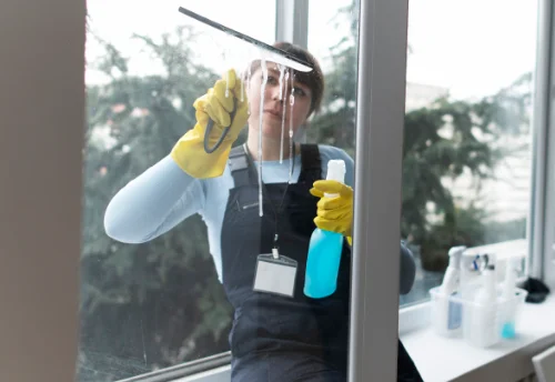 Nettoyage de vitres intérieures et extérieures à Juvigné